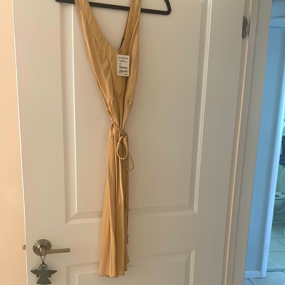 Gold Sleeveless Dress